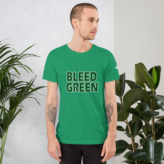 Bleed Green Unisex t-shirt