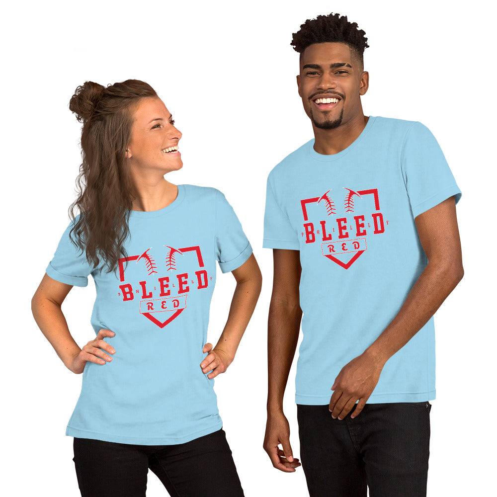 Bleed Red Unisex t-shirt