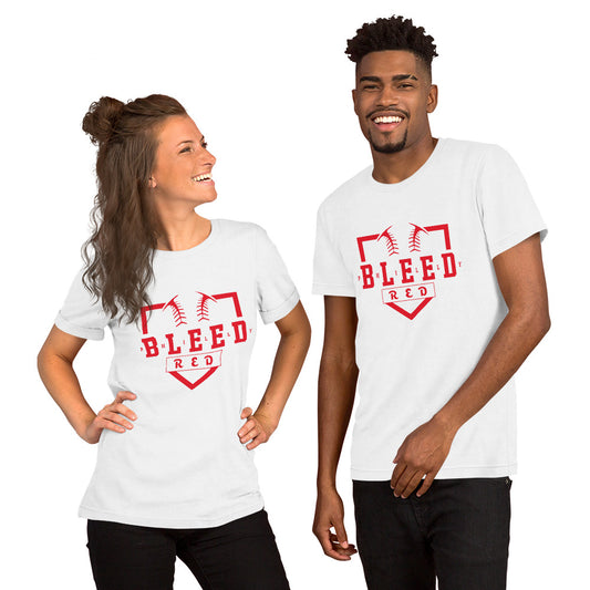 Bleed Red Unisex t-shirt