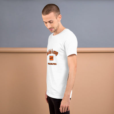 Bleed Black & Orange Unisex t-shirt