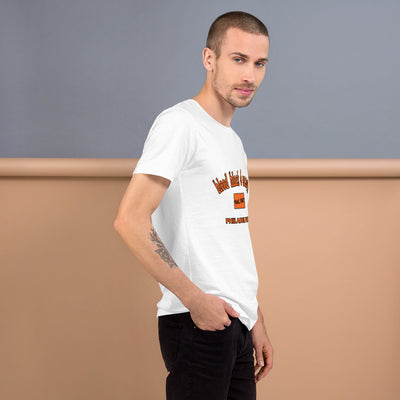 Bleed Black & Orange Unisex t-shirt
