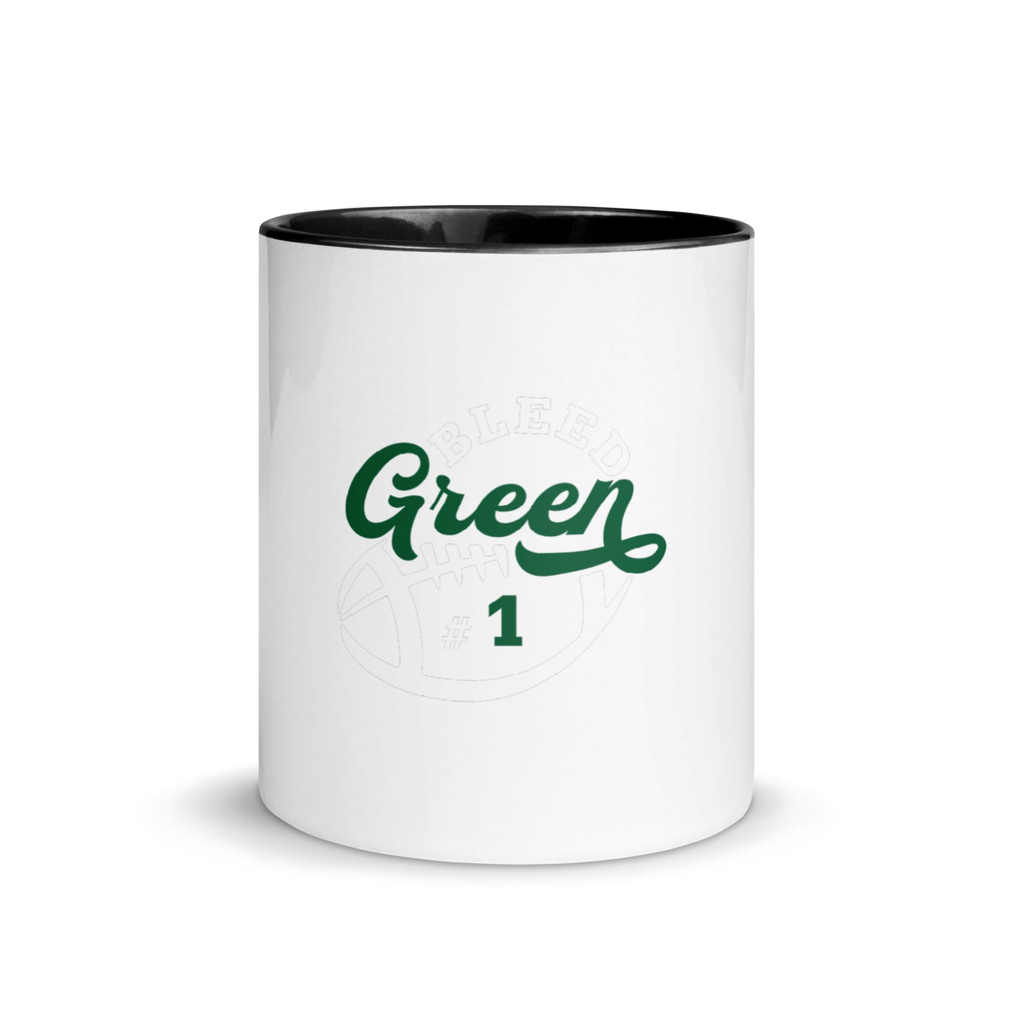 Bleed Green #1 Mug with Color Inside