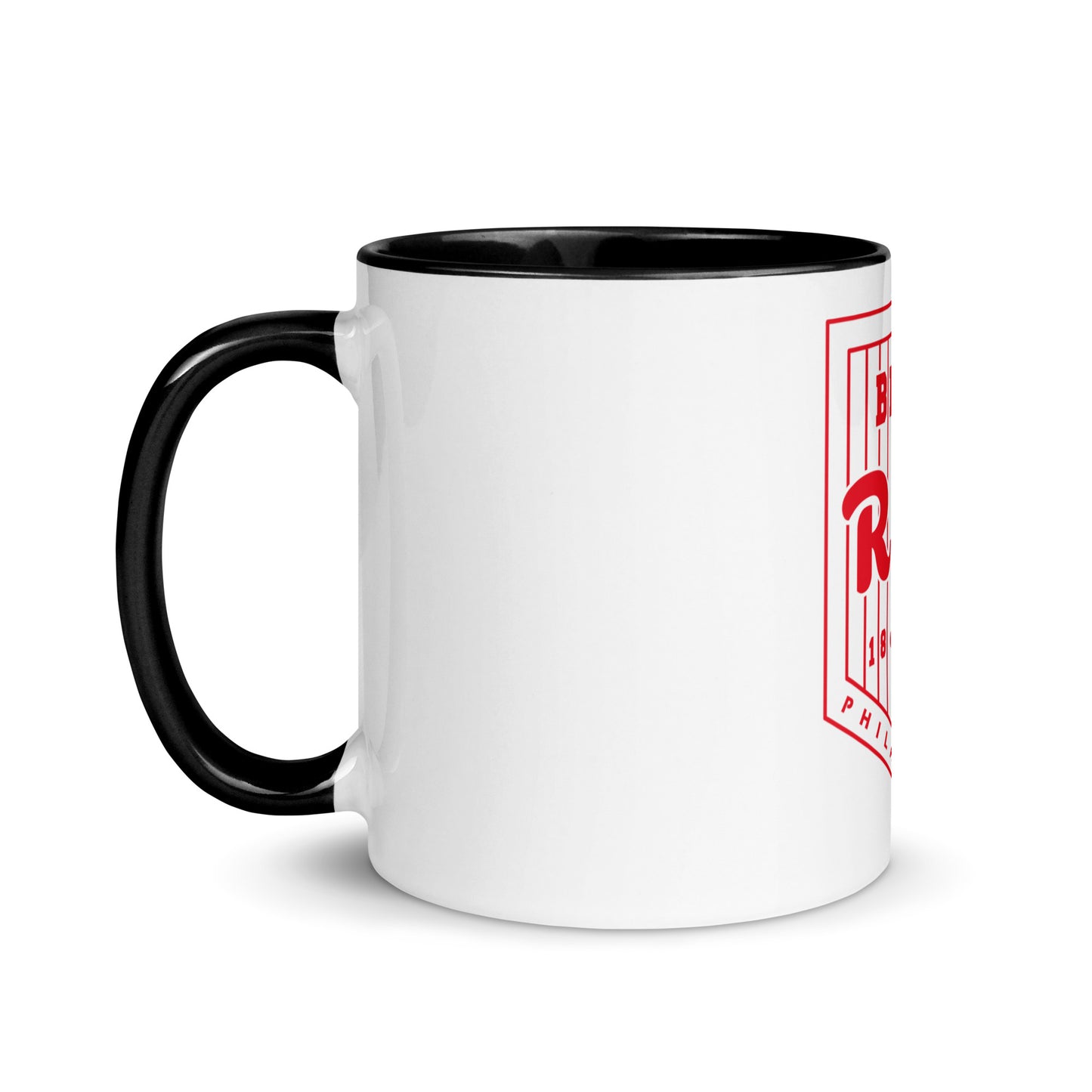 Bleed Red Mug with Color Inside