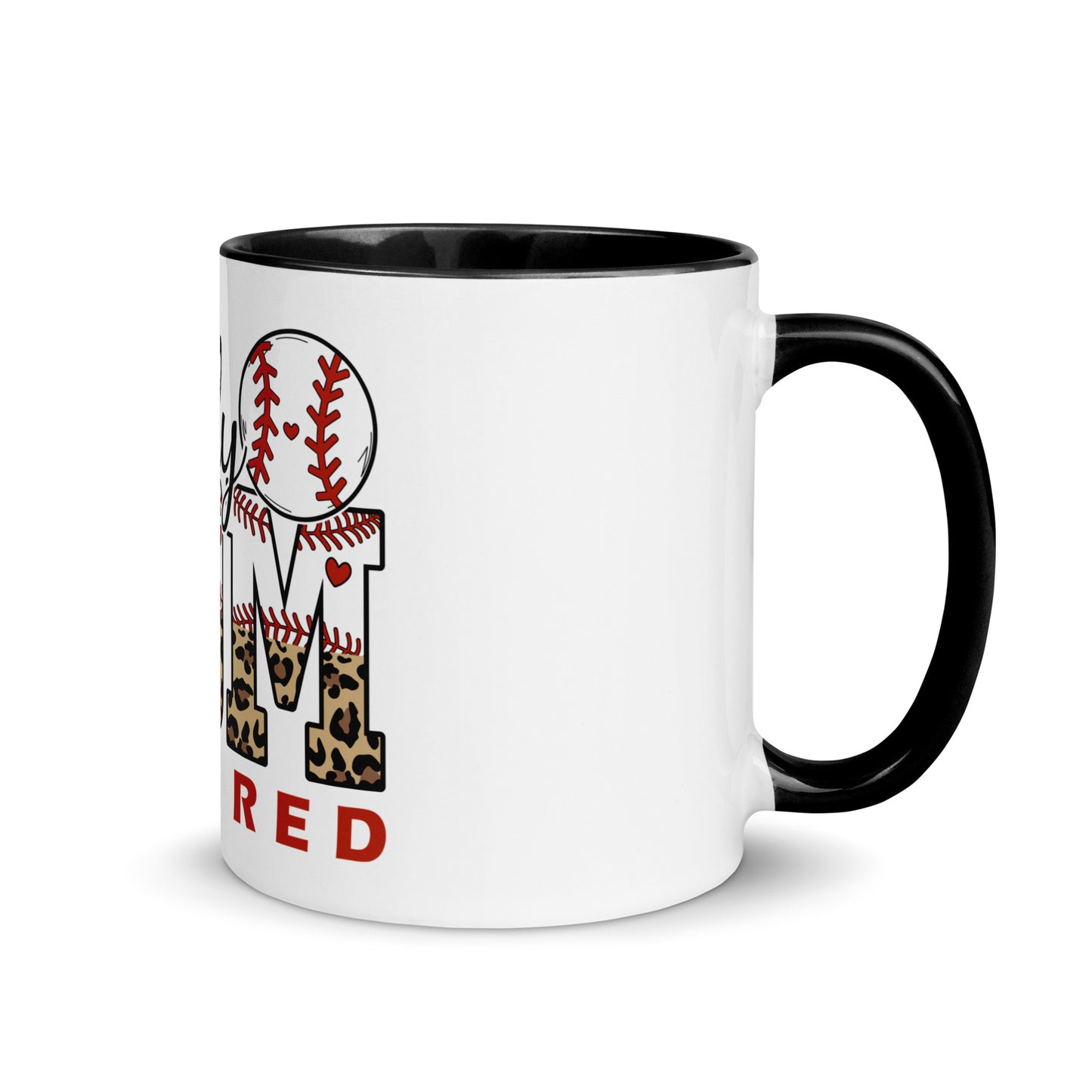 Philly Mom Bleed Red Mug with Color Inside