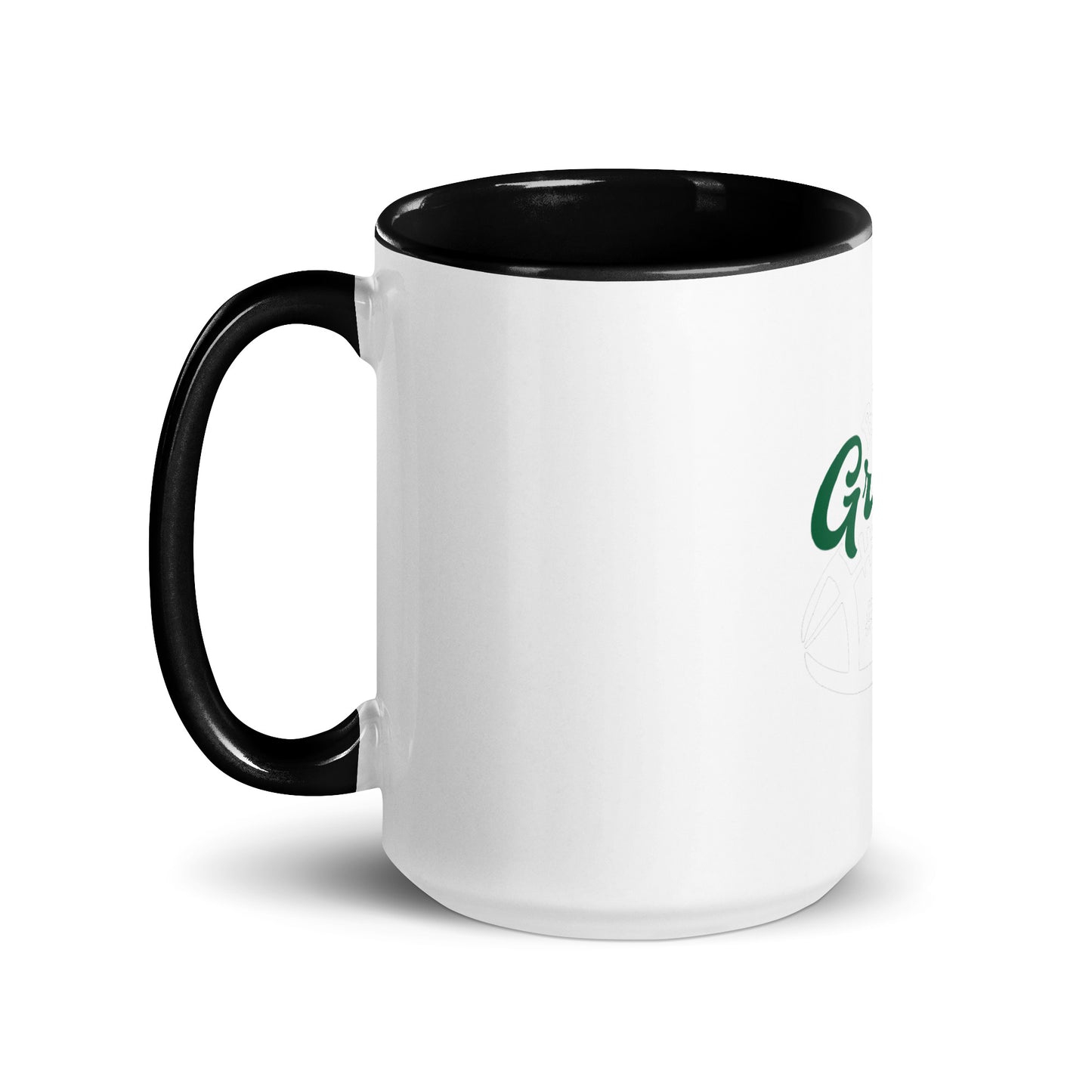 Bleed Green #1 Mug with Color Inside