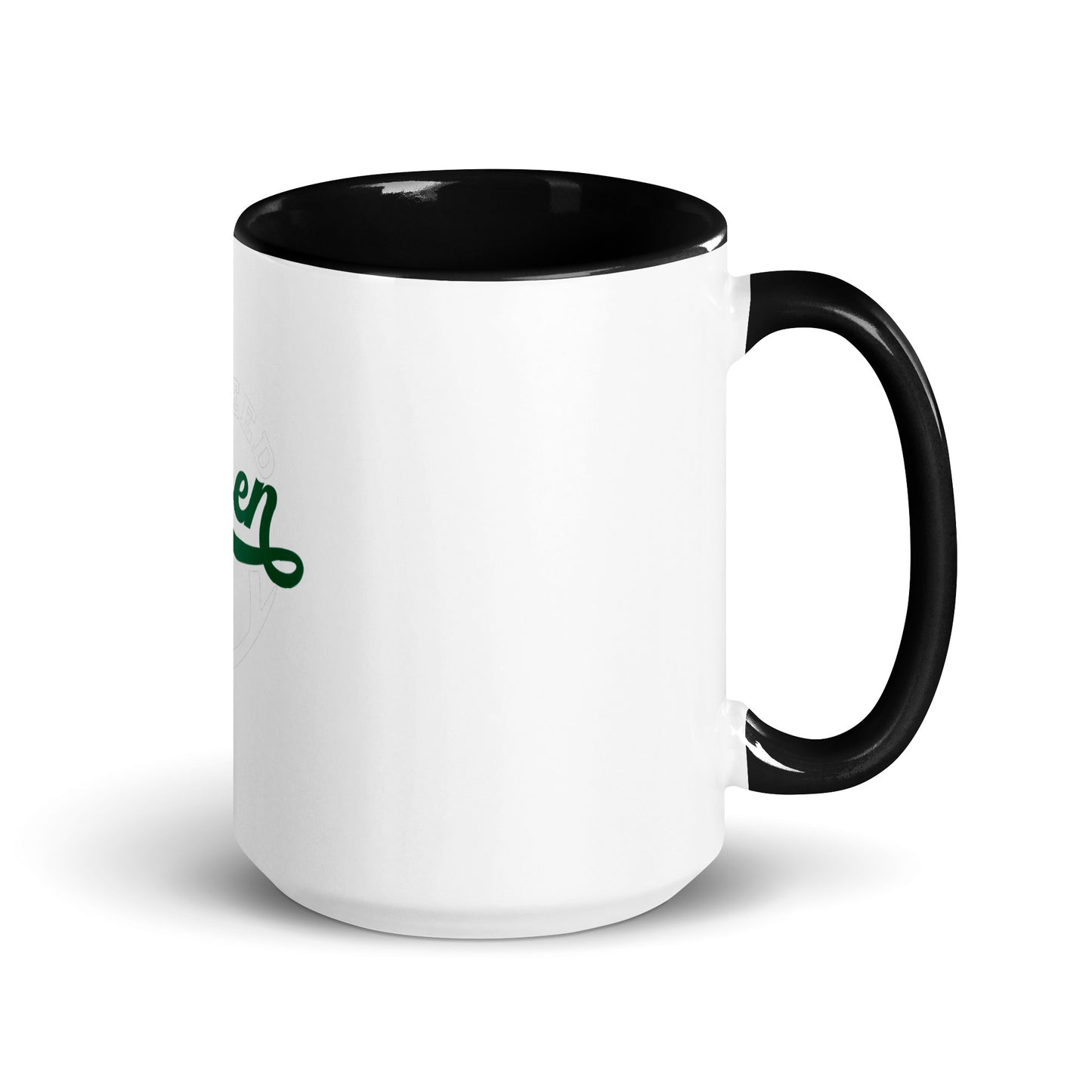 Bleed Green #1 Mug with Color Inside