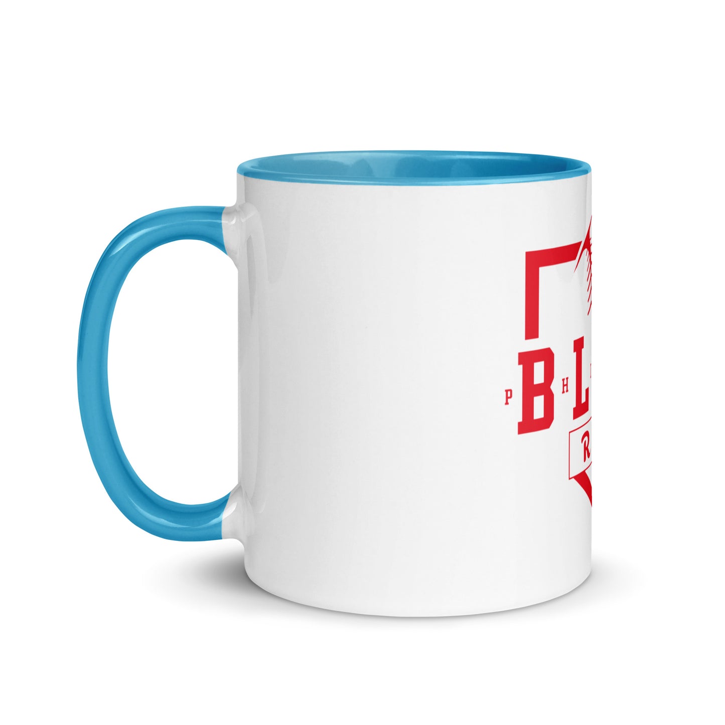 Bleed Red Mug with Color Inside