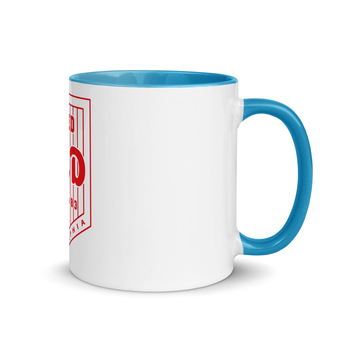 Bleed Red Mug with Color Inside