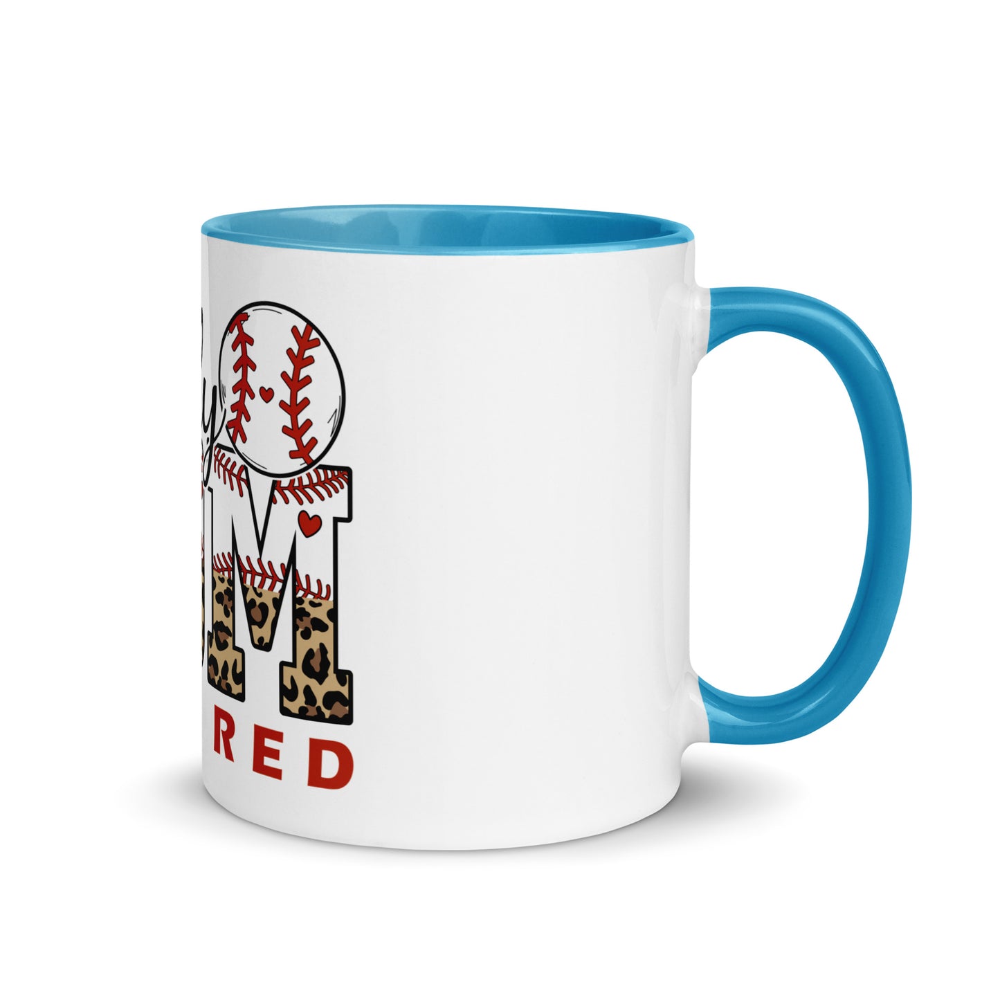 Philly Mom Bleed Red Mug with Color Inside