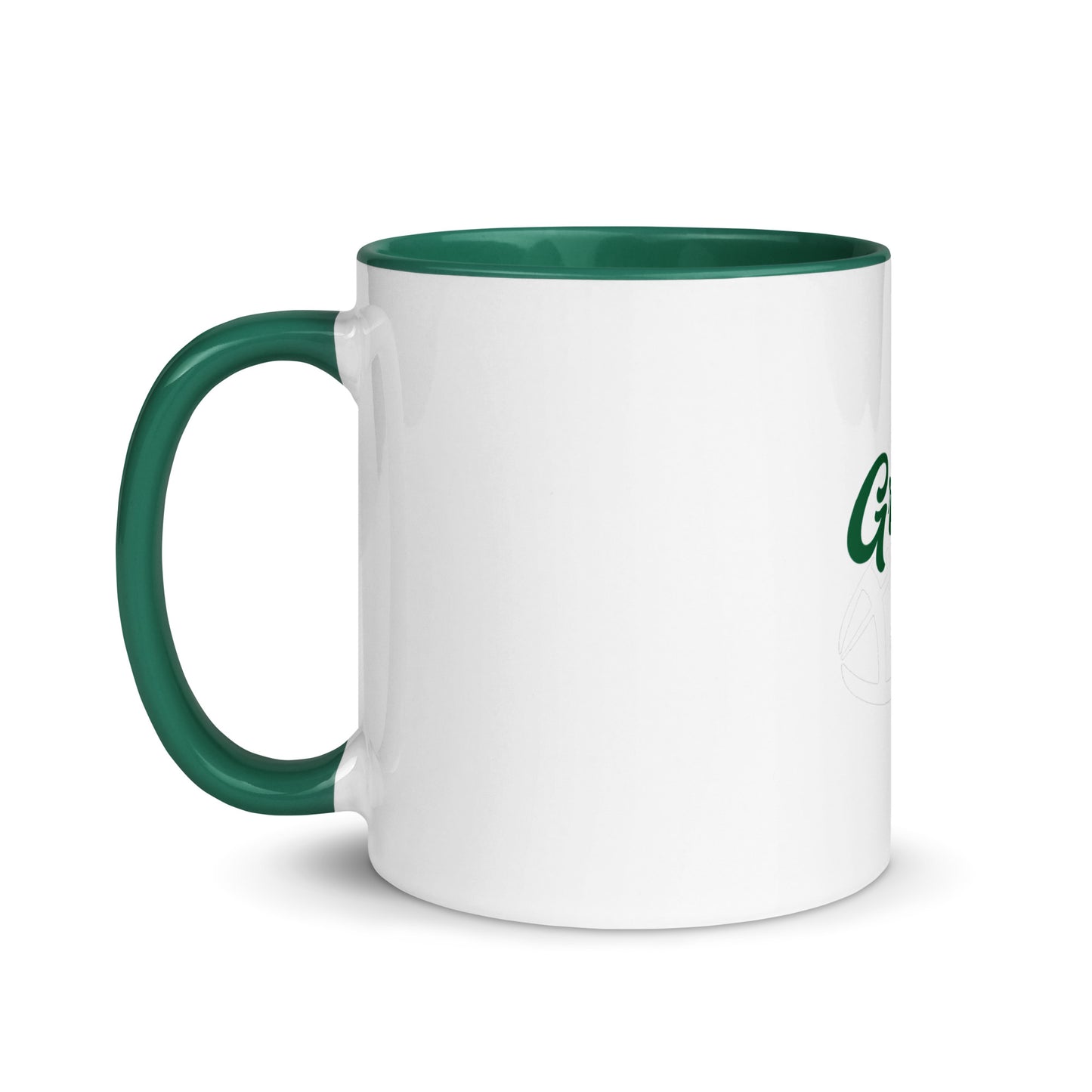 Bleed Green #1 Mug with Color Inside