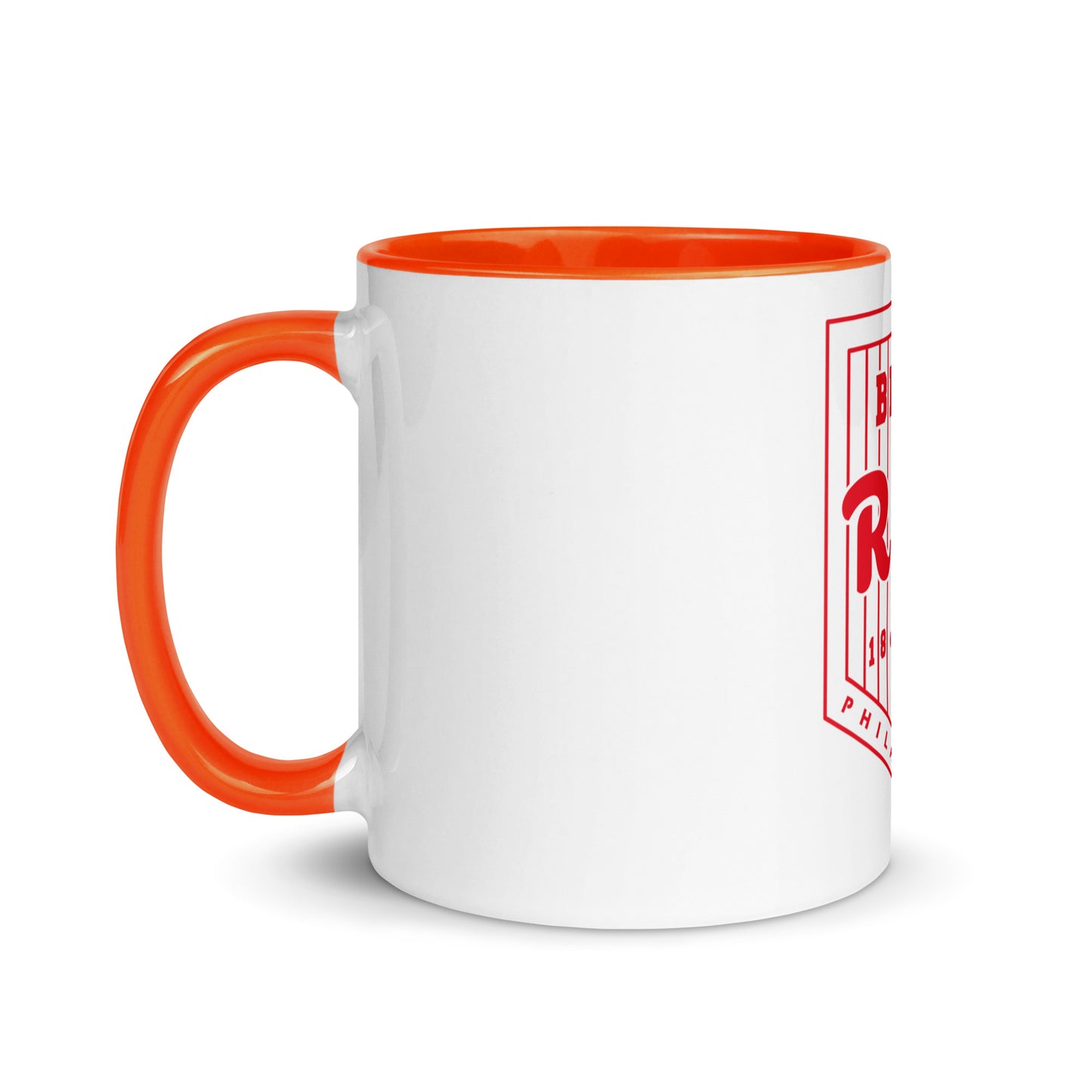 Bleed Red Mug with Color Inside