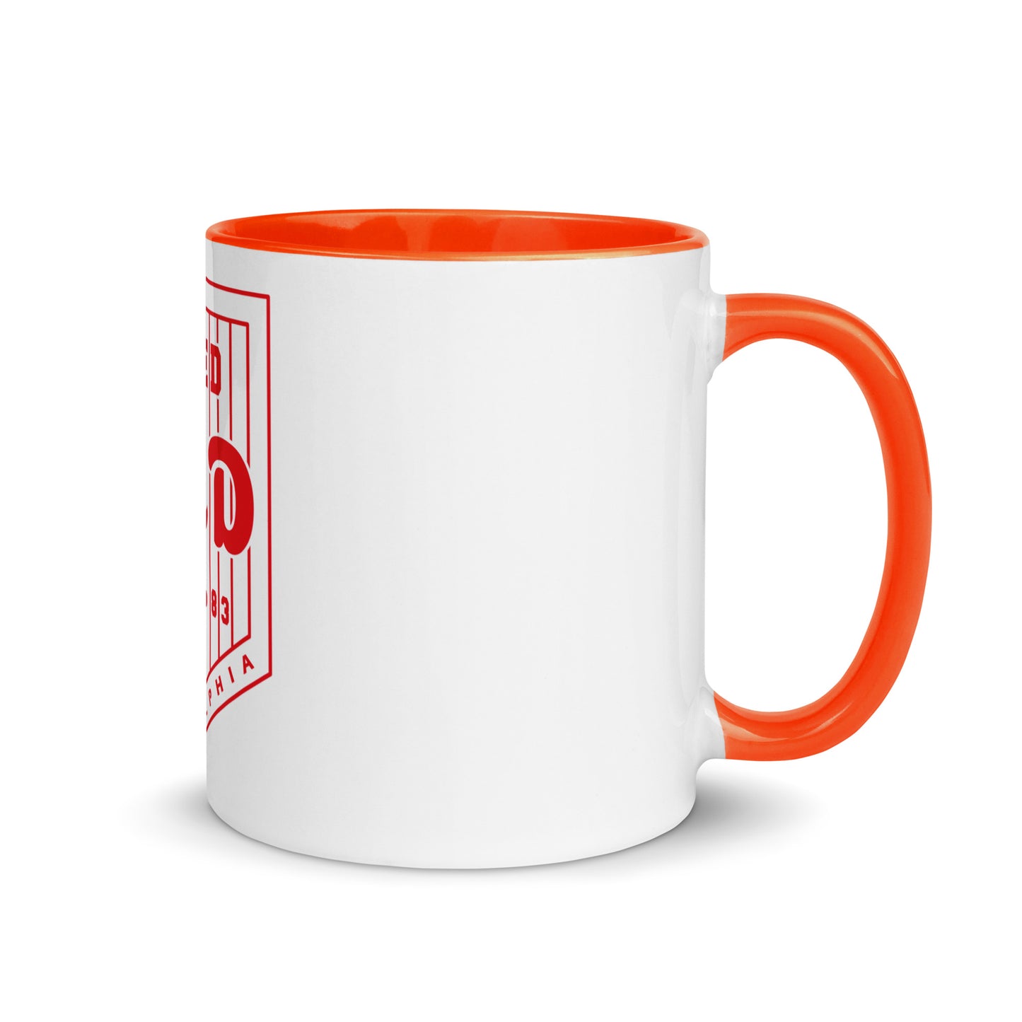 Bleed Red Mug with Color Inside