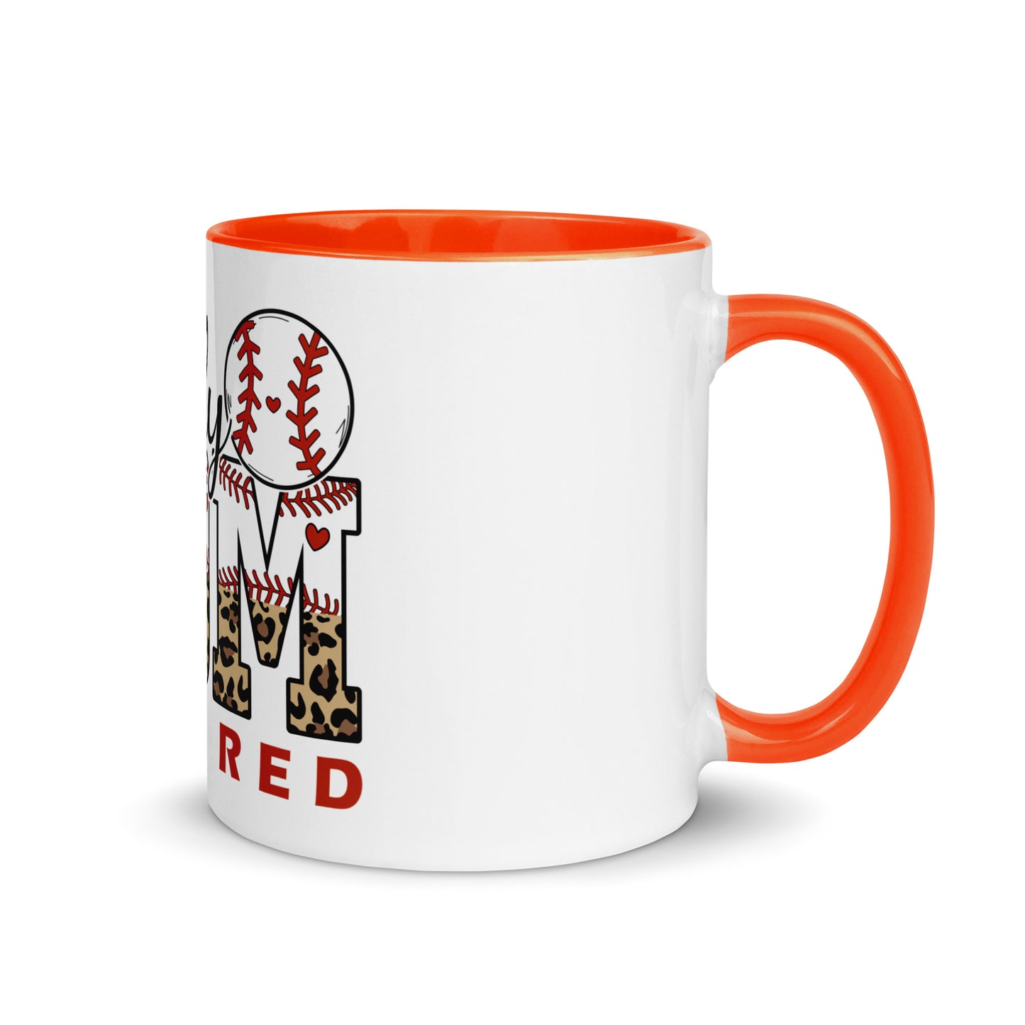 Philly Mom Bleed Red Mug with Color Inside