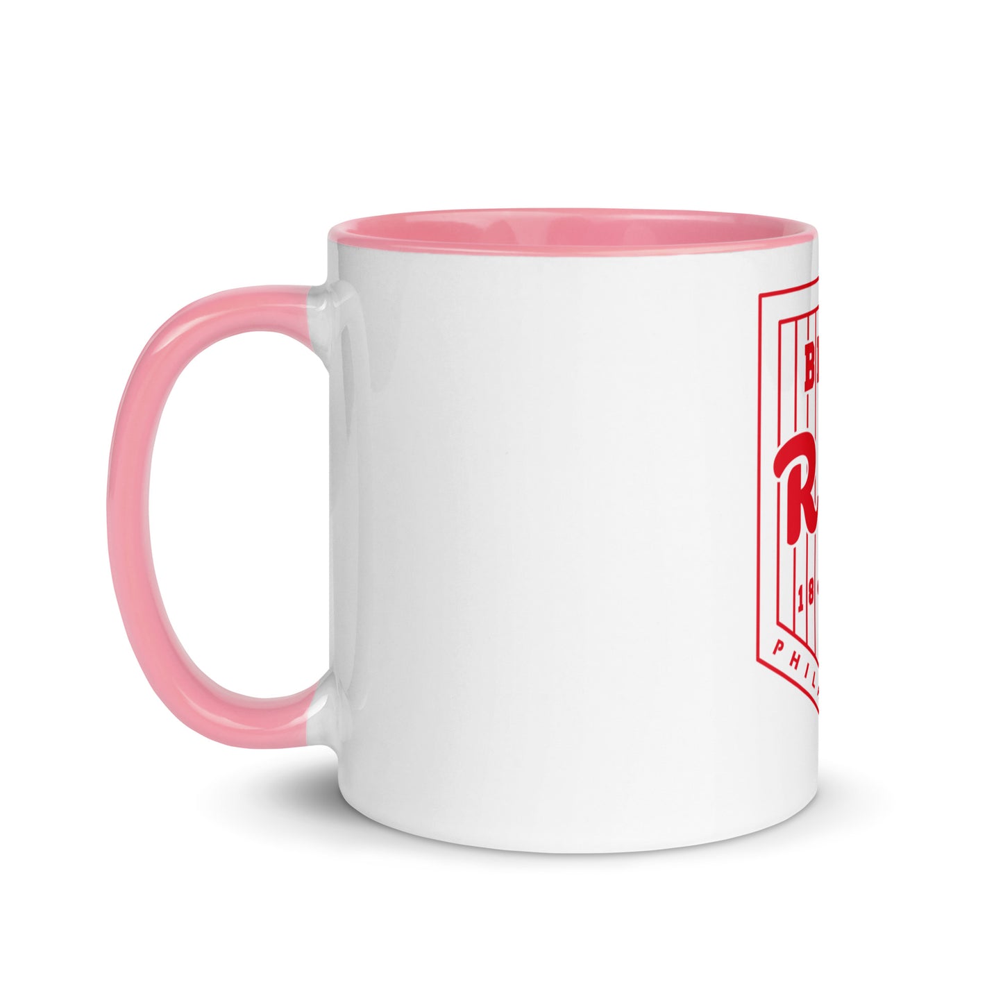 Bleed Red Mug with Color Inside