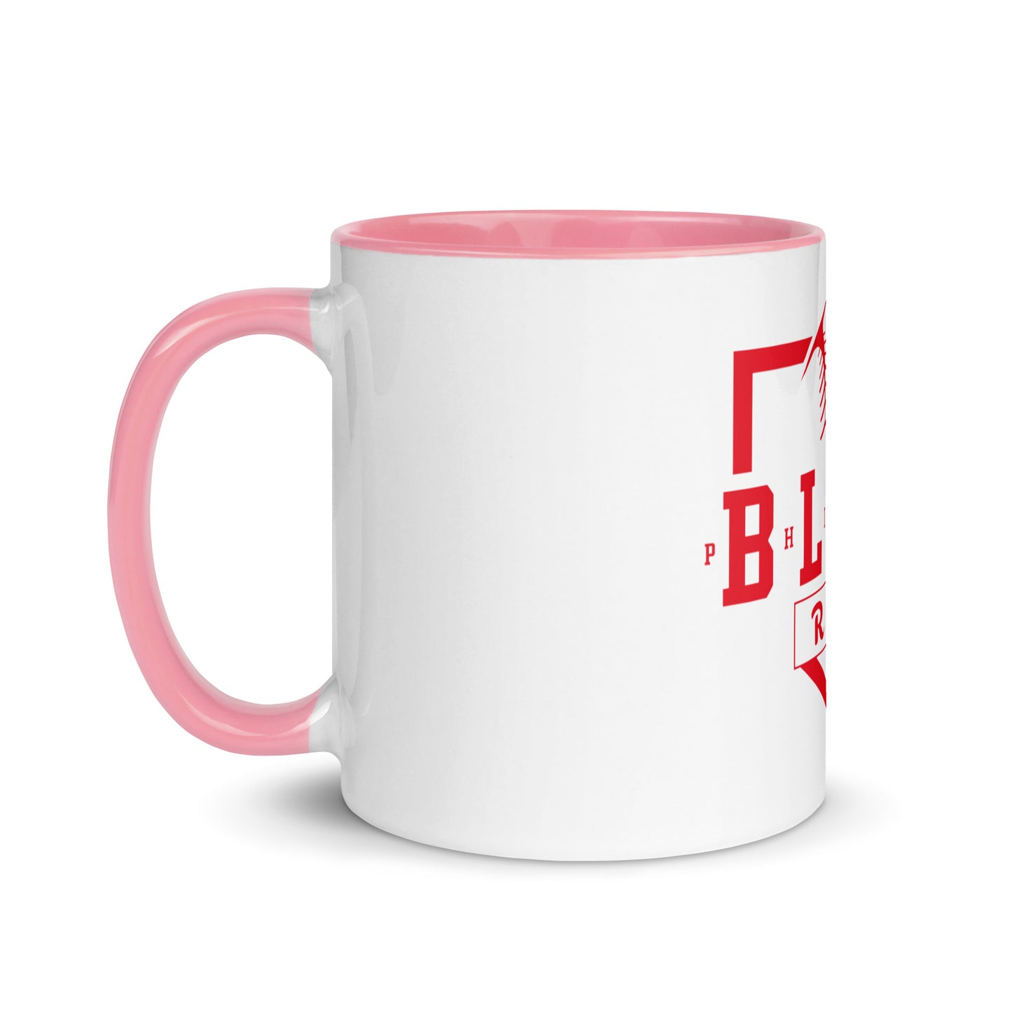 Bleed Red Mug with Color Inside