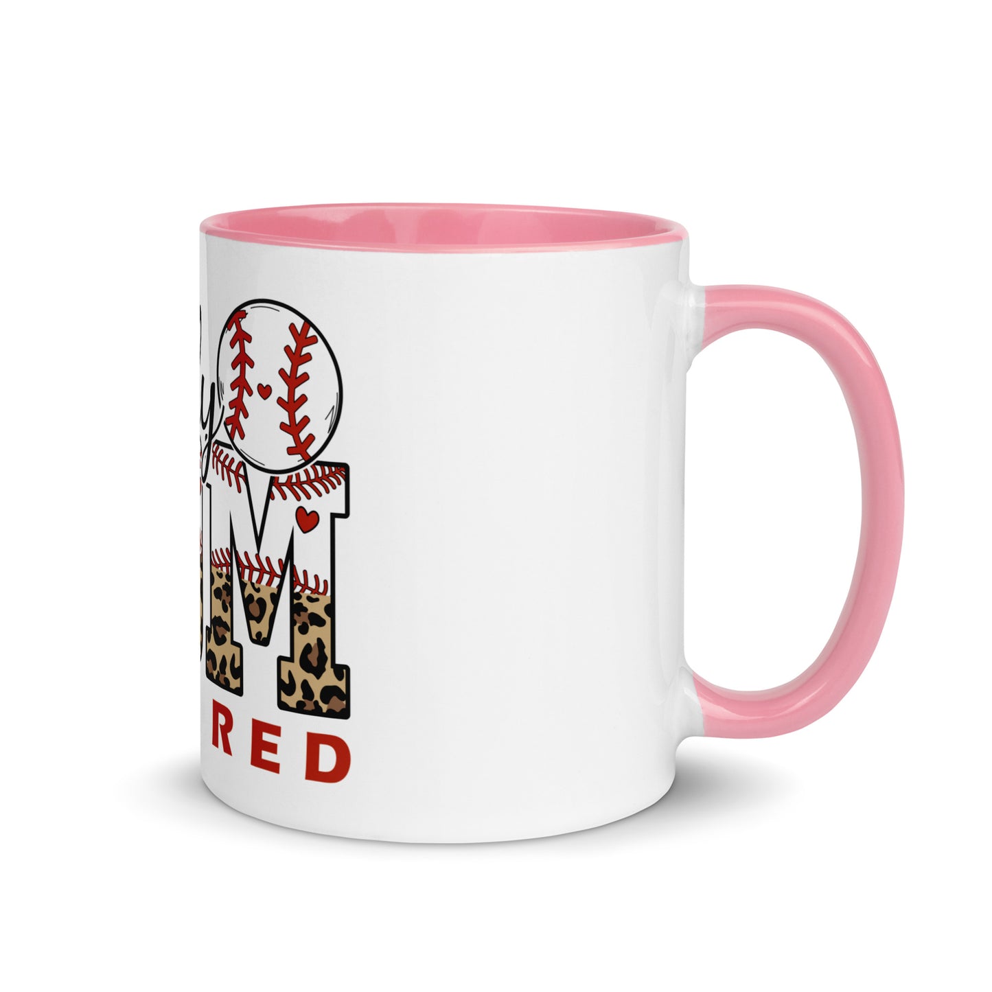 Philly Mom Bleed Red Mug with Color Inside