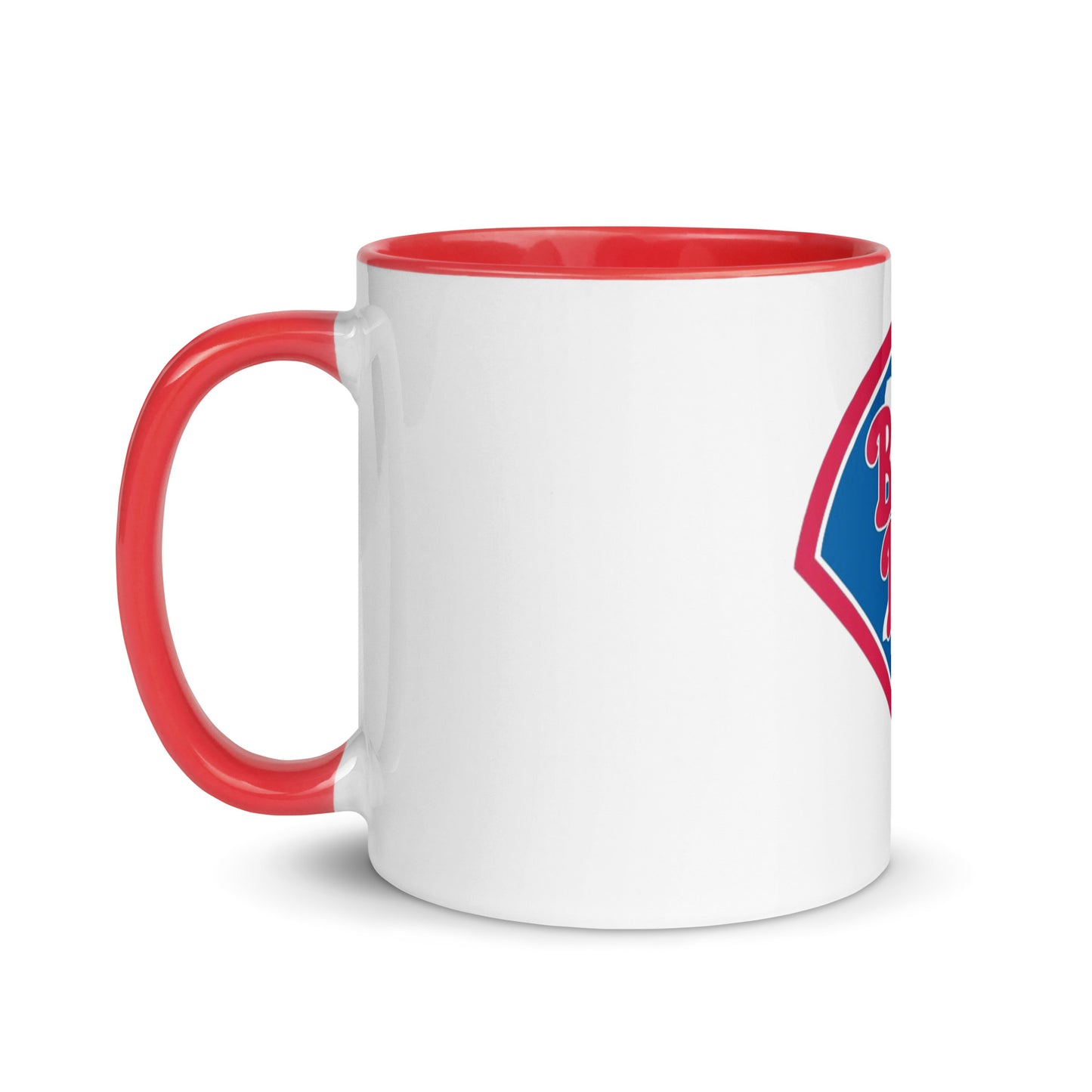 Bleed Red Mug with Color Inside