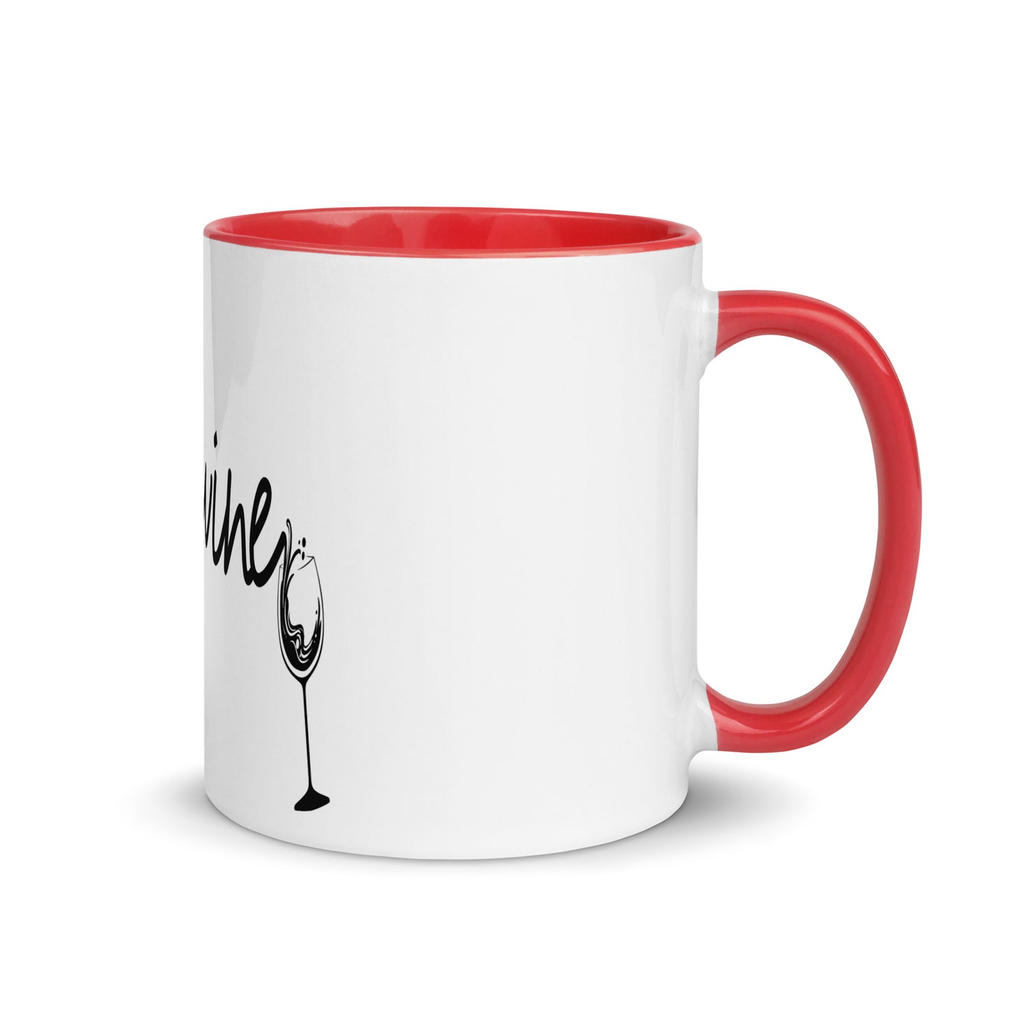 Bleed Wine Mug with Color Inside