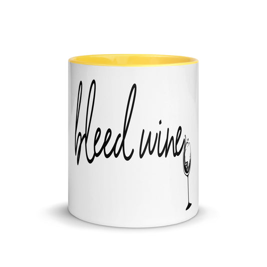 Bleed Wine Mug with Color Inside