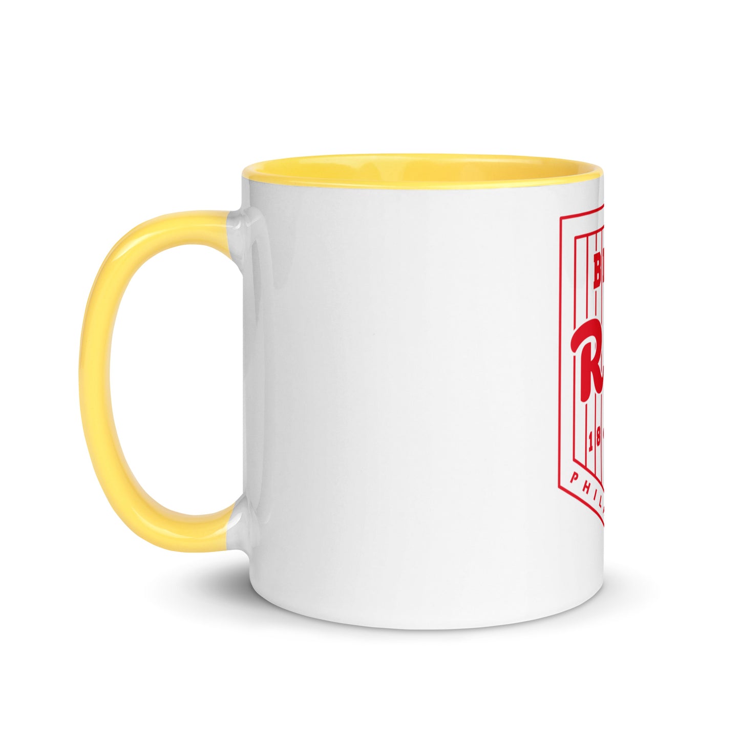 Bleed Red Mug with Color Inside