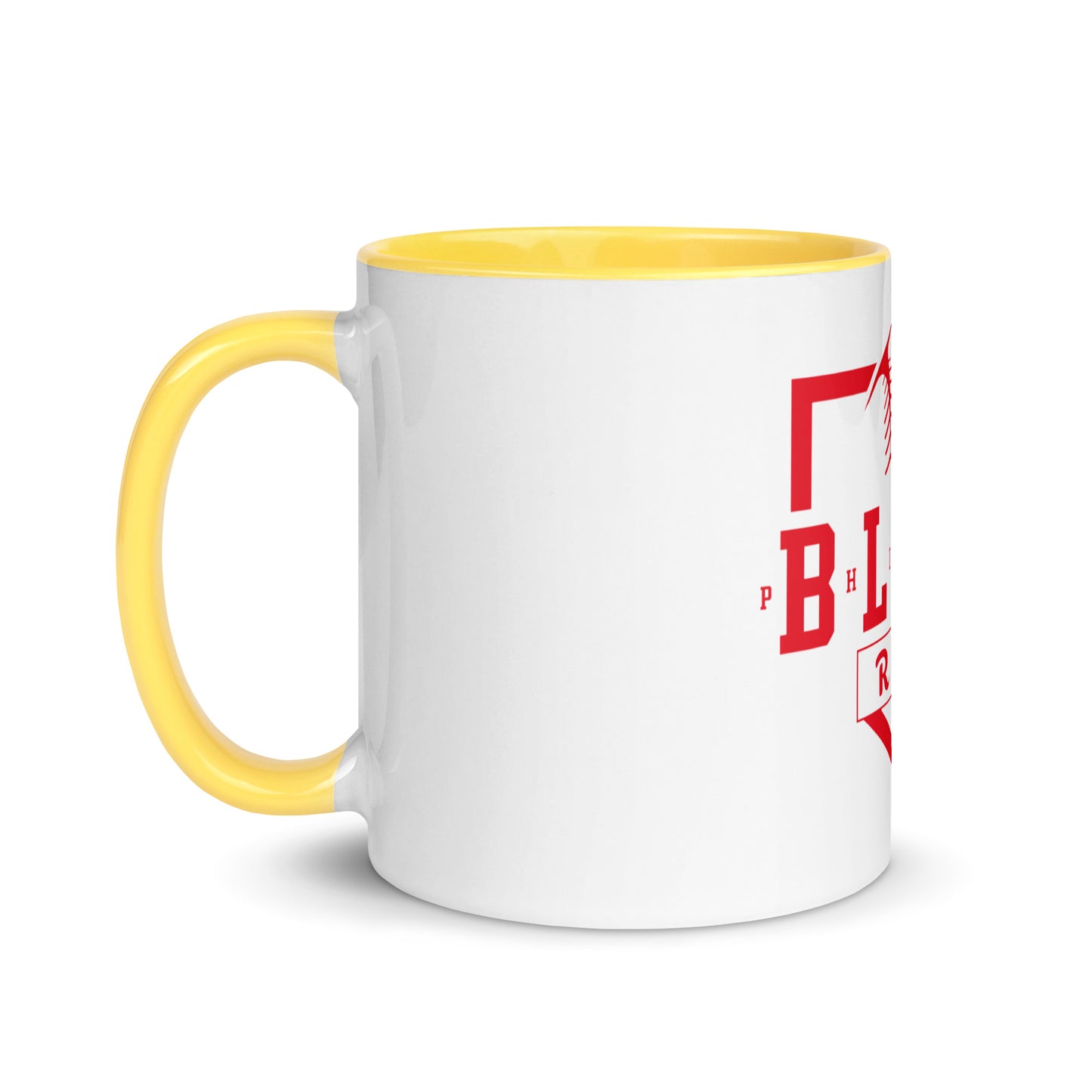 Bleed Red Mug with Color Inside