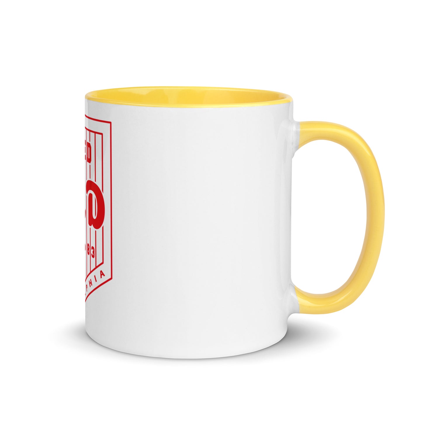 Bleed Red Mug with Color Inside