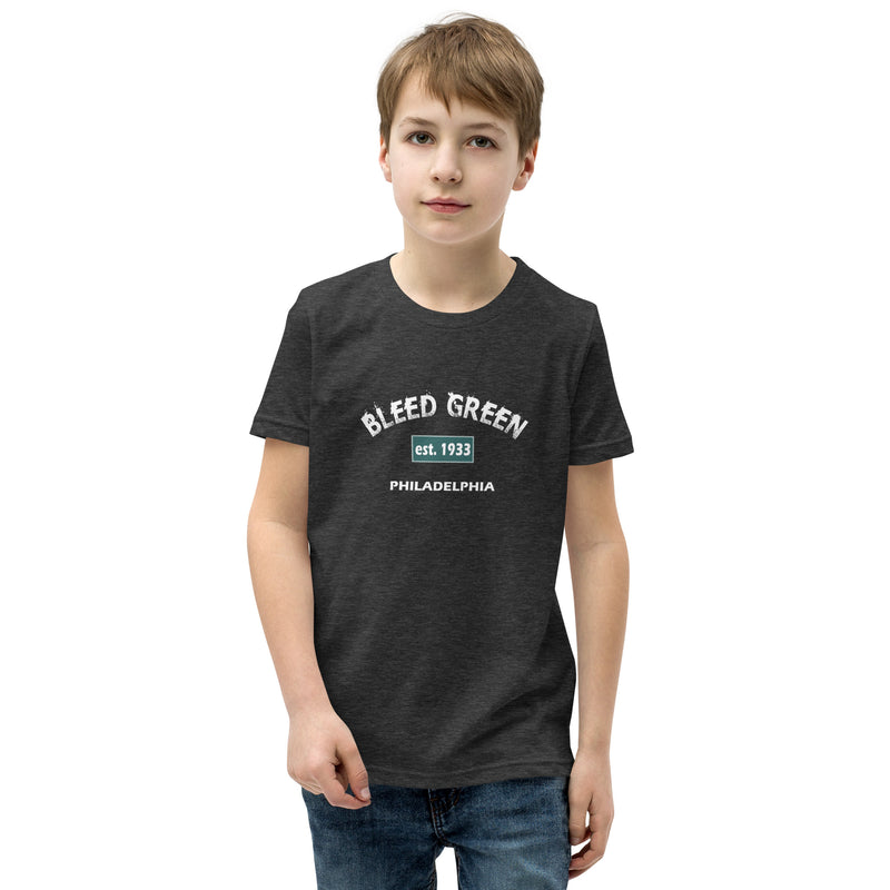 Bleed Green Est. 1933 Youth Short Sleeve T-Shirt