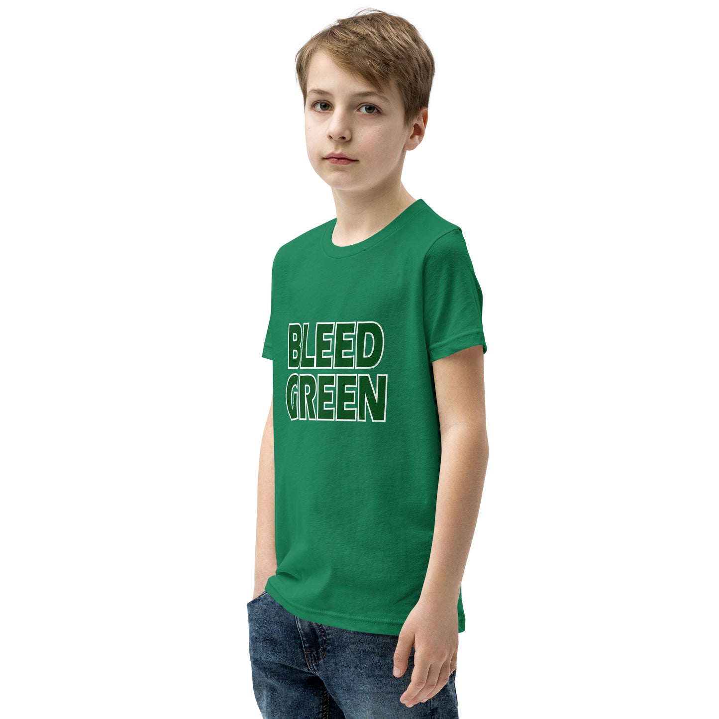 Bleed Green Youth Short Sleeve T-Shirt