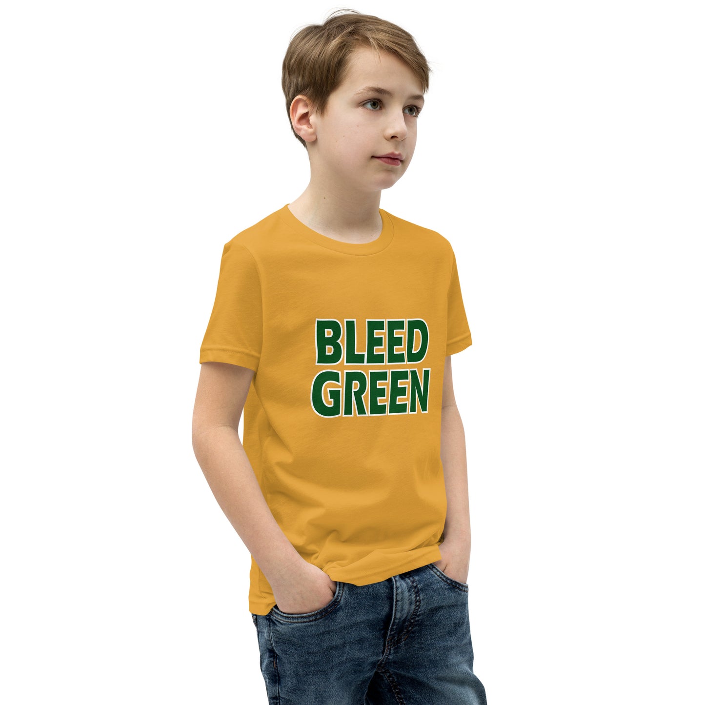 Bleed Green Youth Short Sleeve T-Shirt