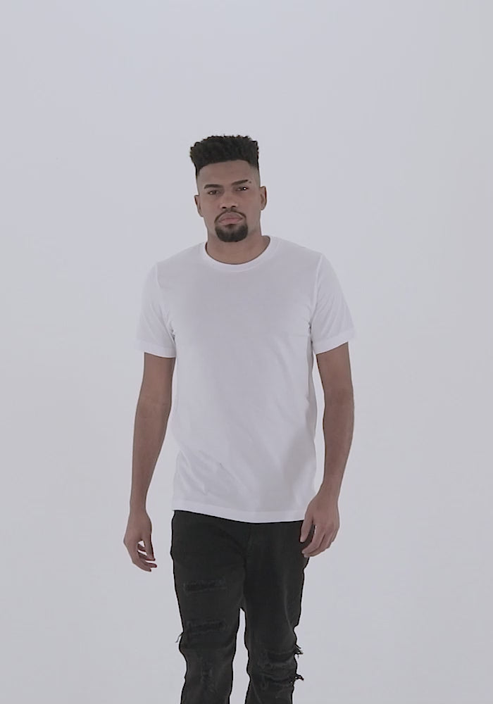 Unisex Short Sleeve Soft and Comfortable Printed Sports T-shirt