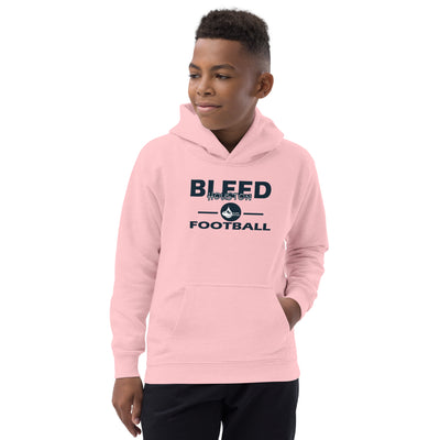 Bleed Houston Football Kids Hoodie