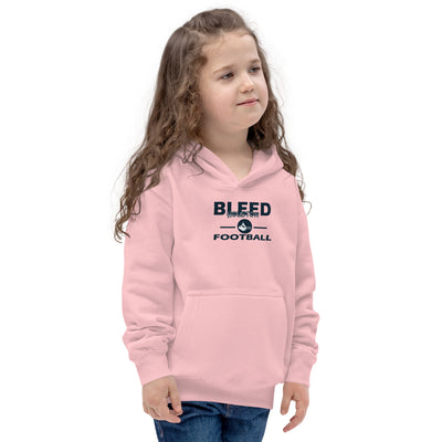 Bleed Houston Football Kids Hoodie