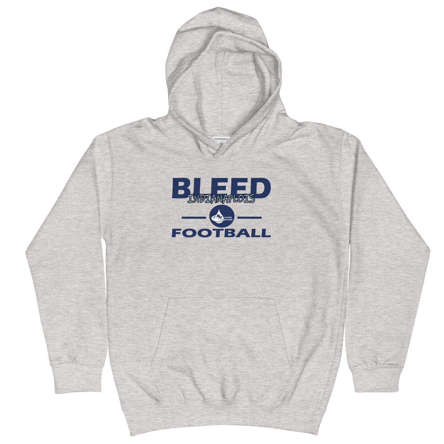 Bleed Indianaplois Football Kids Hoodie