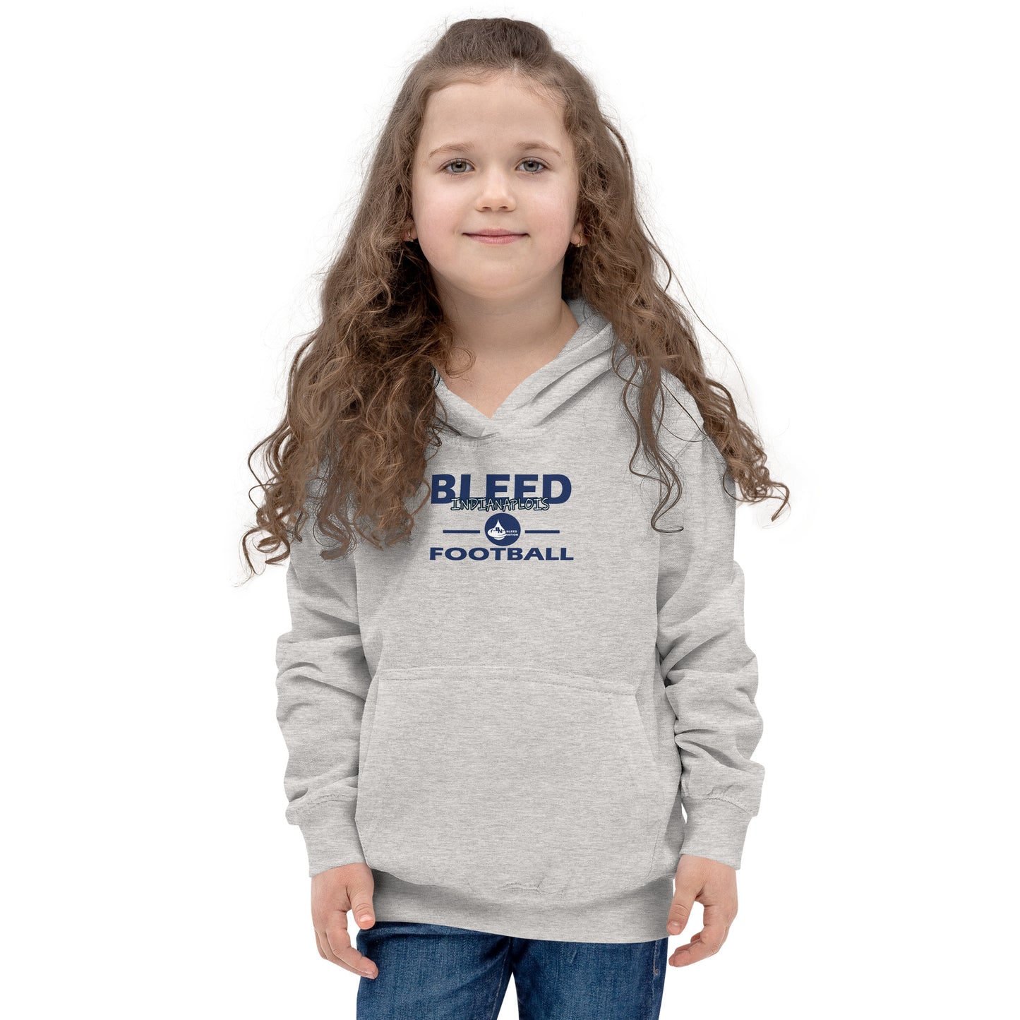 Bleed Indianaplois Football Kids Hoodie