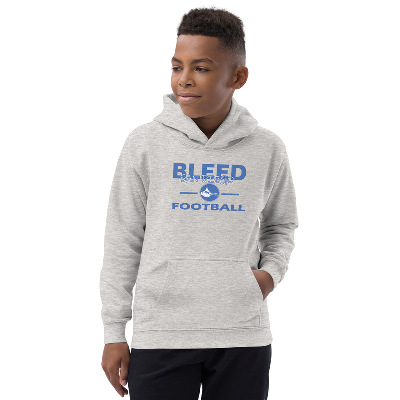 Bleed Dallas Football Kids Hoodie