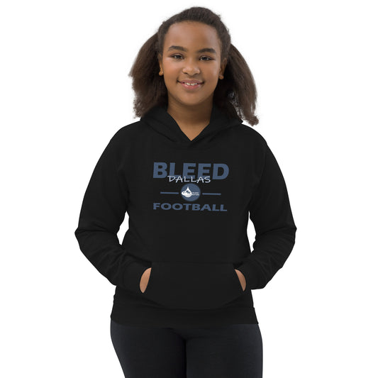 Bleed Dallas Football Kids Hoodie