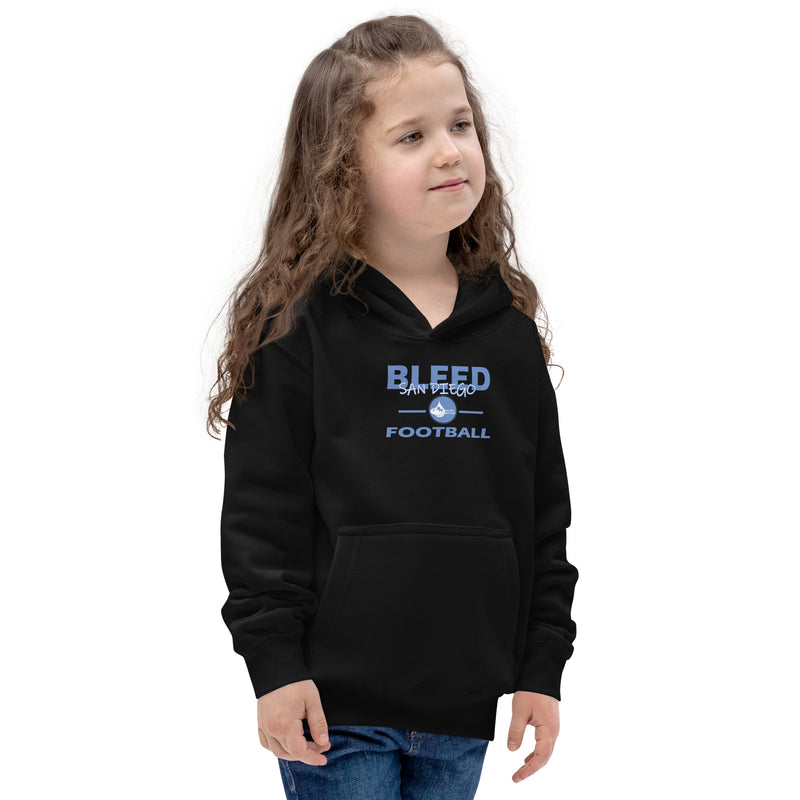 Bleed Dallas Football Kids Hoodie