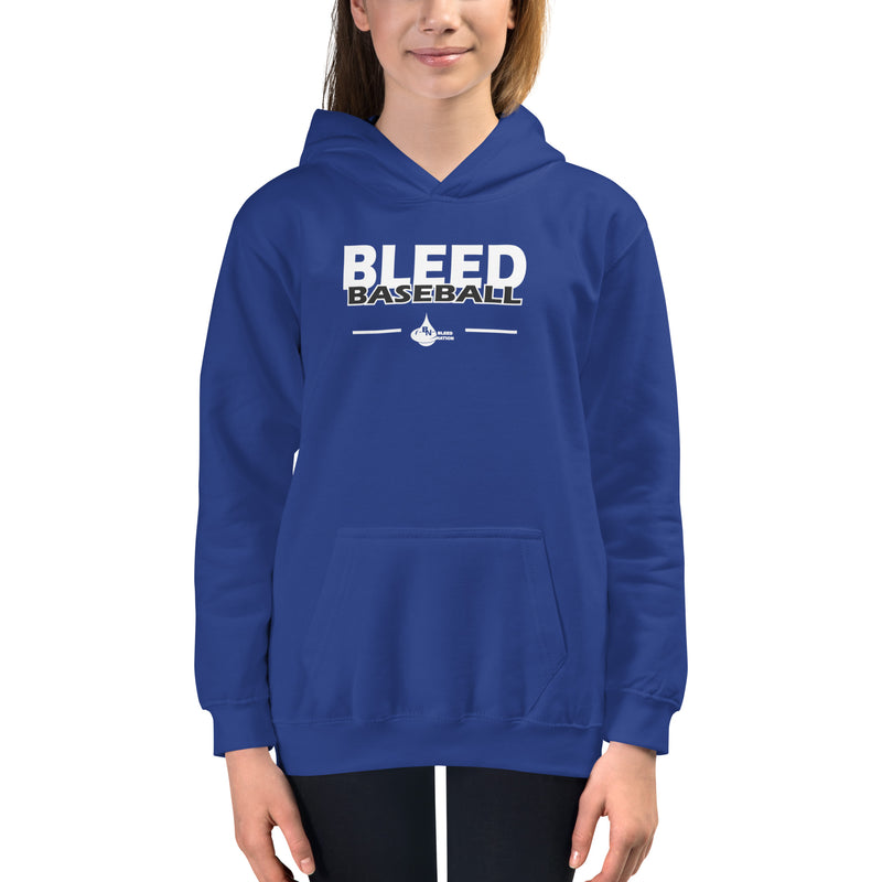Bleed Baseball Youth Hoodie