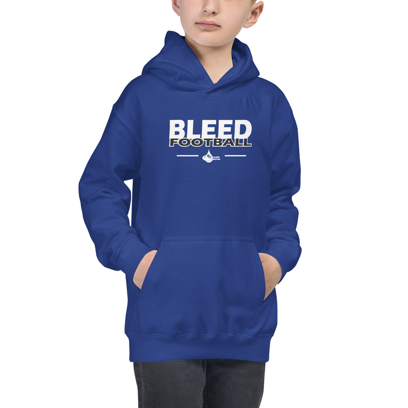 Bleed Football Kid Hoodie