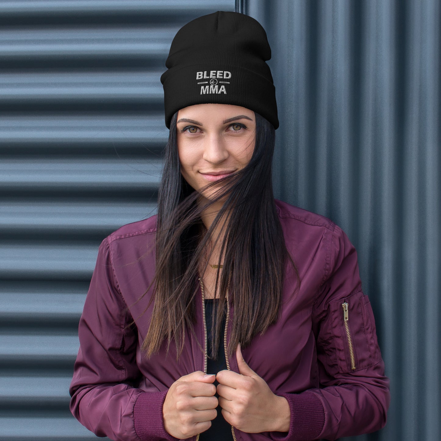 Bleed MMA Embroidered Beanie