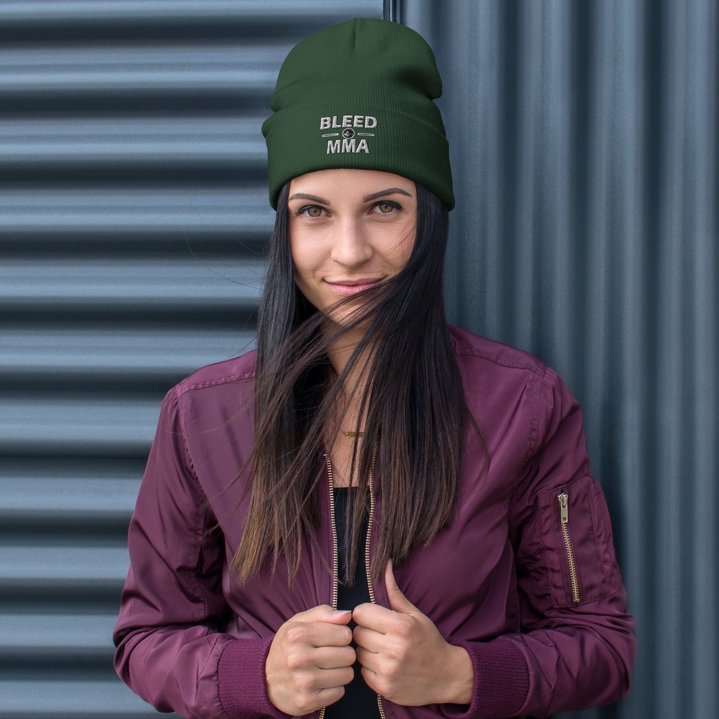 Bleed MMA Embroidered Beanie