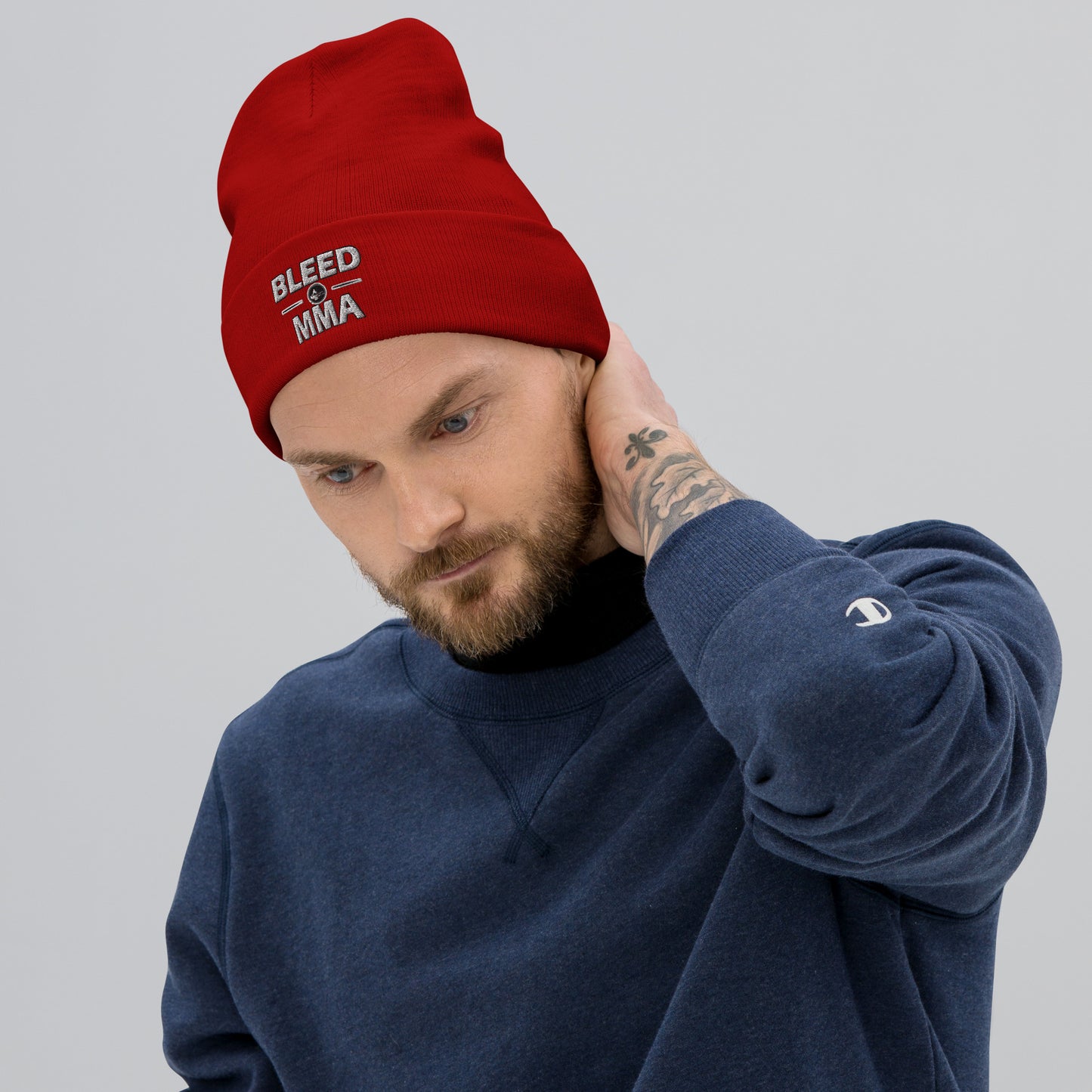 Bleed MMA Embroidered Beanie