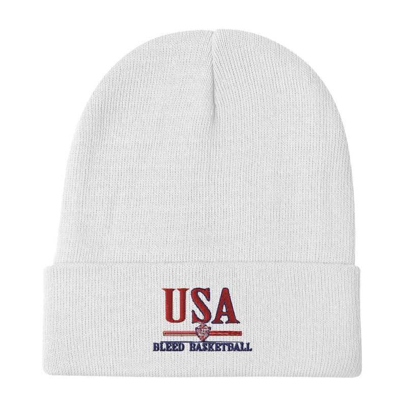 Embroidered Beanie