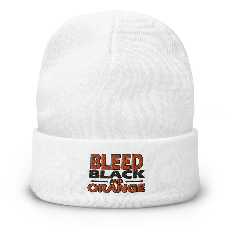 Bleed Hockey Embroidered Beanie