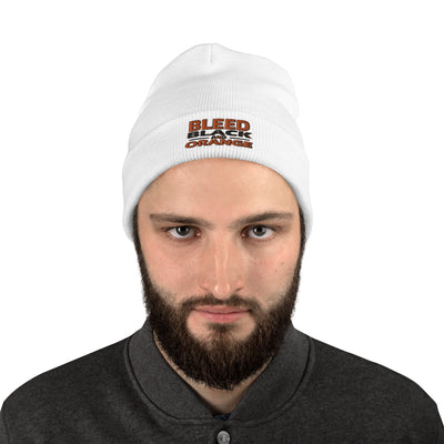 Bleed Hockey Embroidered Beanie