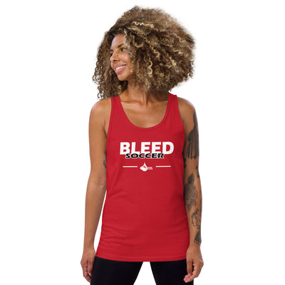 Bleed Soccer Unisex Tank Top