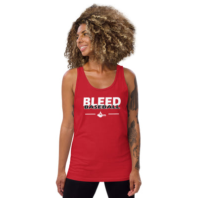 Bleed Baseball Unisex Tank Top