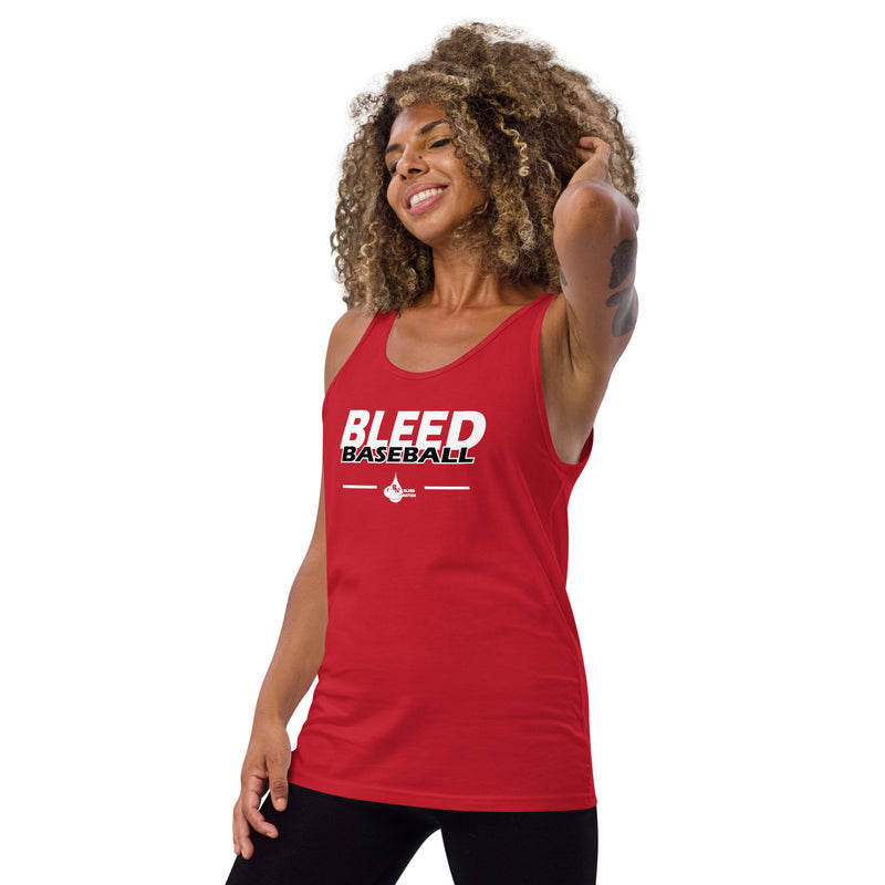 Bleed Baseball Unisex Tank Top