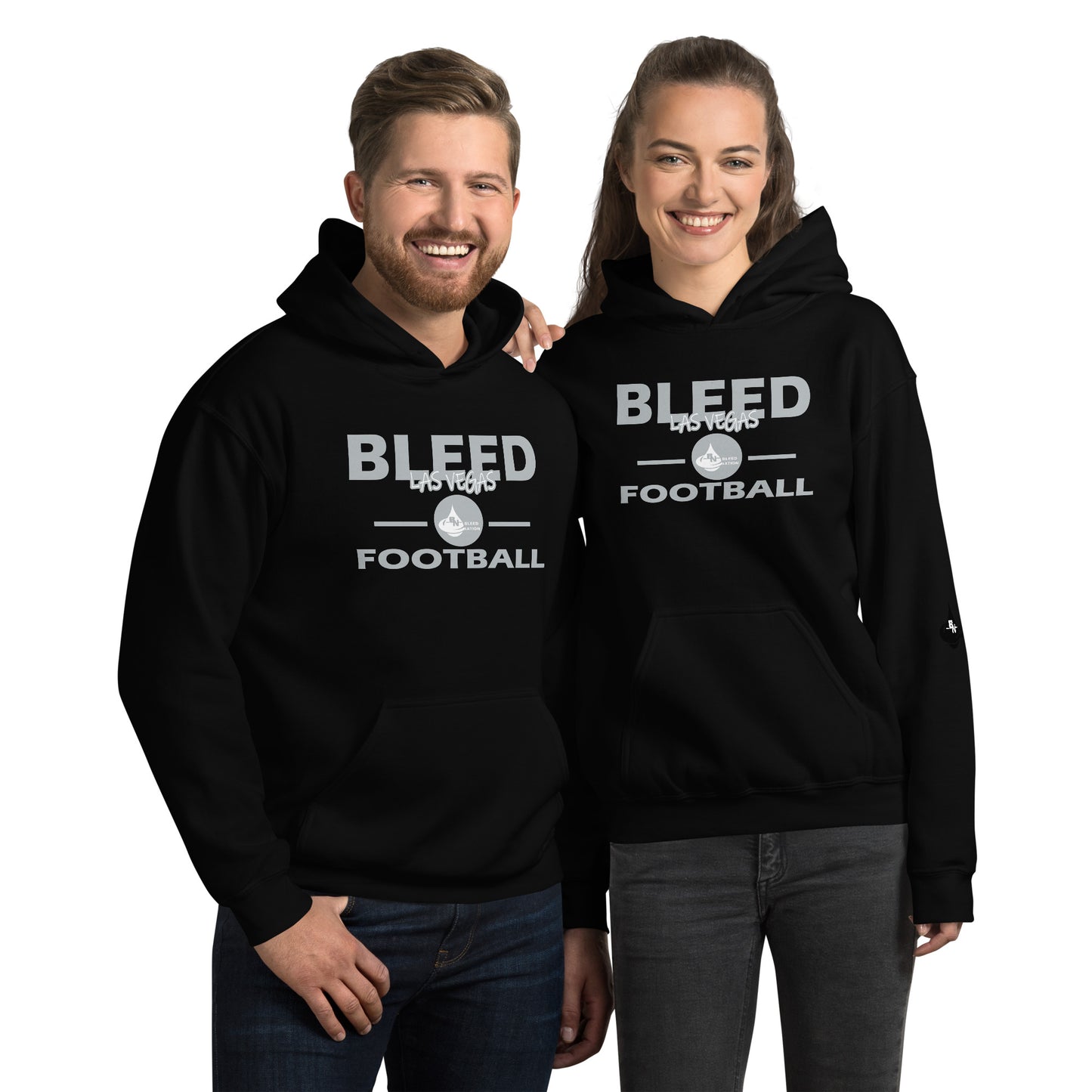 Bleed Las Vegas Football Unisex Hoodie