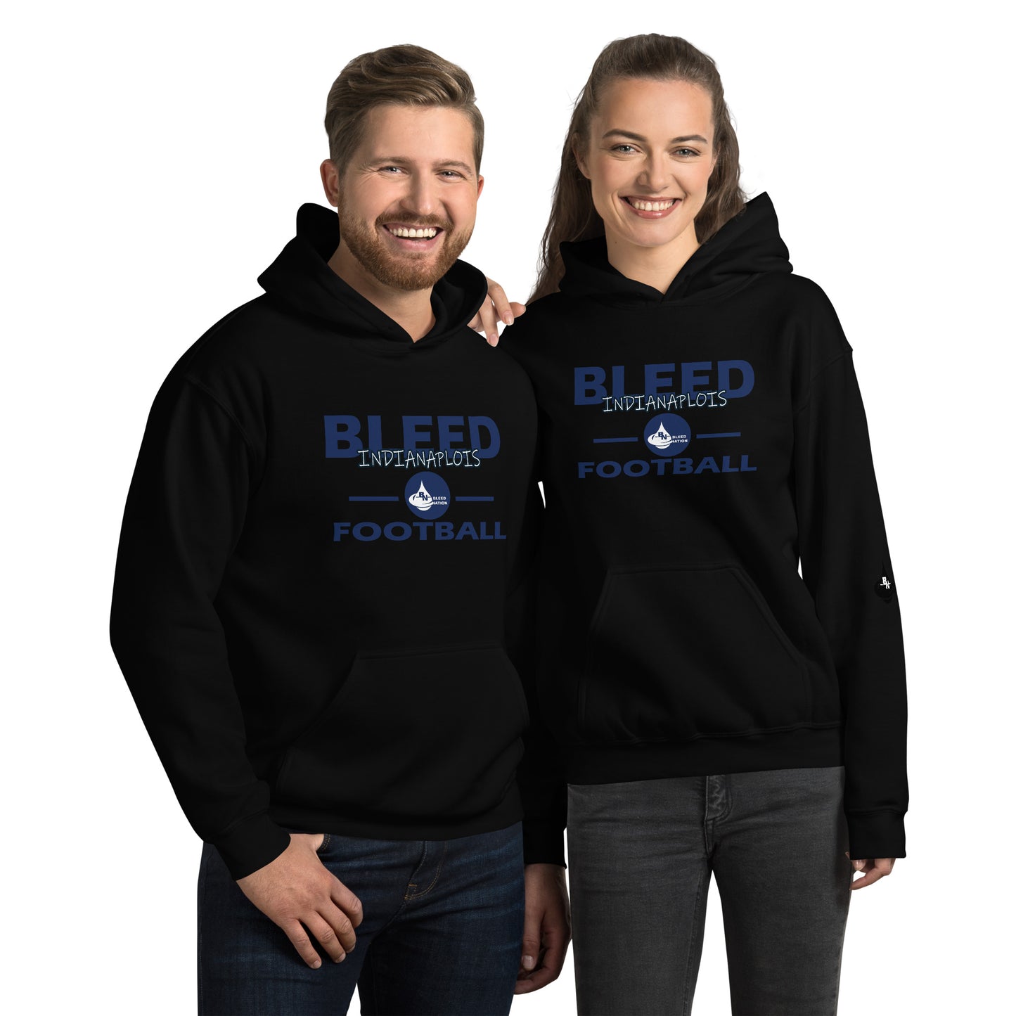 Bleed Indianaplois Football Unisex Hoodie